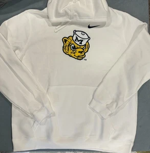 Nike Michigan Wolverines Legacy Logo Fleece Pullover Hoodie BV8306 100 Herren 3XL - Bild 1 von 3