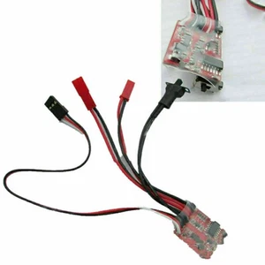 10A ESC Brush Motor Speed Controller Bi-directional für WPL B1 B24 C14 RC Auto - Bild 1 von 8
