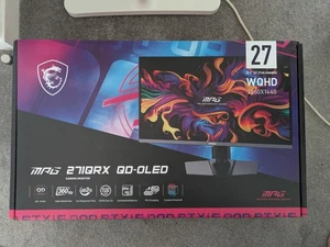 MSI MPG 271QRX QD-OLED 27" QD-OLED, 1440p, 360Hz, 0.03ms Gaming monitor - Picture 1 of 6