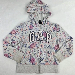 GAP Kids Hoodie Girls Size Small Full Zip - Picture 1 of 5