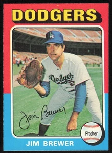 1975 Topps #163 Jim Brewer - $1 SHIPPING (JB4) - Picture 1 of 2