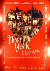 New York, I Love You - Filmplakat 120x80cm gefaltet - Picture 1 of 1