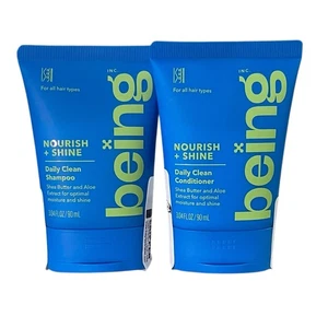 Champú y acondicionador Being Nourish + Shine Daily Clean manteca de karité aloe - Imagen 1 de 5