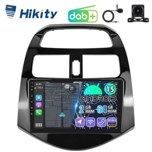 Radio 9" CarPlay DAB+ Android15 GPS Navi WiFi FM RDS + Cámara para Chevrolet Spark - Imagen 1 de 16