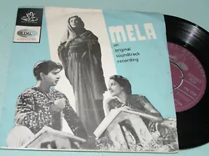 naushad, Rafi, MELA Bollywood OST Rare 1966 45 7" EP Angel TAE 1320 India EX - Foto 1 di 4