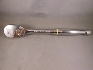 New GearWrench 81304T 1/2" 90 tooth Teardrop Head Chrome Ratchet Wrench Tool - Picture 1 of 11