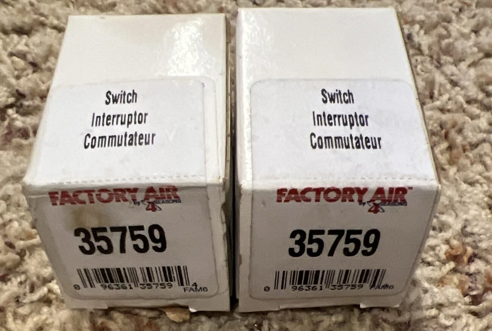 Paquete de 2 interruptores limitadores térmicos Factory Air 35759 Foto 1 de 3
