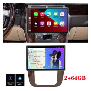 For 2007-13 Chevrolet Tahoe GMC Yukon Carplay 2+64GB Stereo Radio GPS Wifi 13.3" - Picture 1 of 24