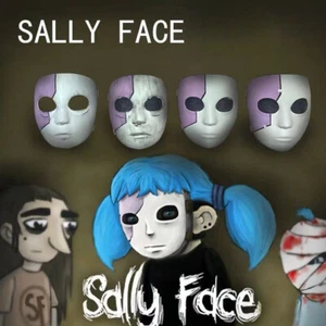 Sally Face Cosplay Party Halloween Costume Performance Collection Mask Props - Picture 1 of 15