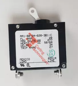 NJ0514-00 Teleflex 20 AMP Circuit Breaker NEW OLD STOCK - Picture 1 of 2