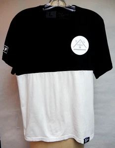 RARA Camiseta Big Gigantic EDM Negra/Blanca Manga Corta Concierto Talla Grande - Música - Imagen 1 de 9