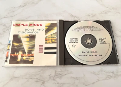 Simple Minds Sons And Fascination CD JAPAN FOR EU MARKET! Virgin CDV 2207 OOP! - Image 1 of 4