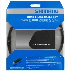 Shimano Dura-Ace BC-9000 Black Road Brake Cable Set Polymer Coated Y8YZ98010 - Picture 1 of 1