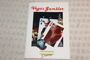 Vegas Gambler Manual for PC Tandy Apple II C64 *NO GAME* READ - Picture 1 of 2
