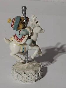 Carrusel de peluches y renos Avon retirado FROSTY DIVERTIDO apreciado de colección - Imagen 1 de 6