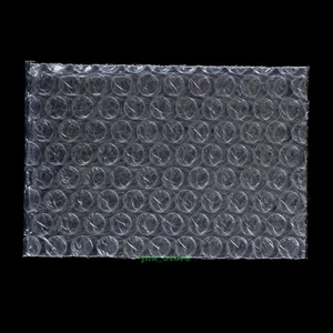 100 Clear Bubble Bags 3" x 5.9"_80 x 150mm Plastic Pouches Poly Envelope Packing - Picture 1 of 12