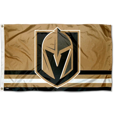 Vegas Golden Knights Gold Flag Cover
