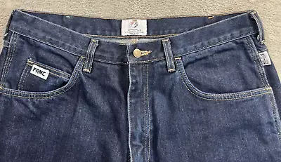 Tyndale FR Arc 15 CAT 2 Straight Leg Jeans Mens F290T Relaxed Fit Size 36 x 38 - Image 1 of 4