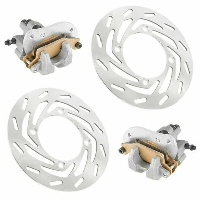 Pinza de freno delantera izquierda derecha y disco para Yamaha Kodiak 700 YFM700K 2016-2021 Foto 1 de 4