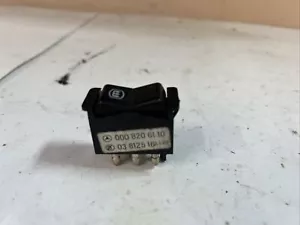 1977-91 MERCEDES W123 W124 W126 Rear Window Defrost Switch 0008206110 - Picture 1 of 4