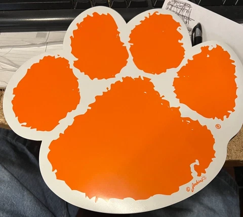 CLEMSON TIGERS ------ 11" MAGNET Cover