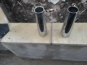 hyosung 125 front fork lower trims - Picture 1 of 3