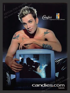 Anuncio impreso de actor musical Candies Fragrance Mark McGrath 2000 - Imagen 1 de 1