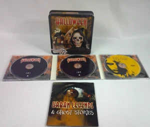 Halloween by Various CD with Night of Living Dead DVD Collectors Tin - Picture 1 of 5