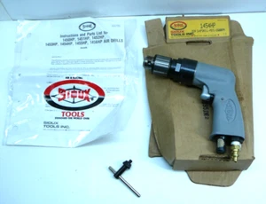 Vintage Sioux Pistol Grip # 1454 Air Drill 2500 RPM~USA! - Foto 1 di 7