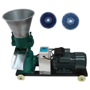 Feed Pellet Mill Machine 3&6mm Fodder Press Pelletizer 220V 2 Head239195+239549 - Picture 1 of 19