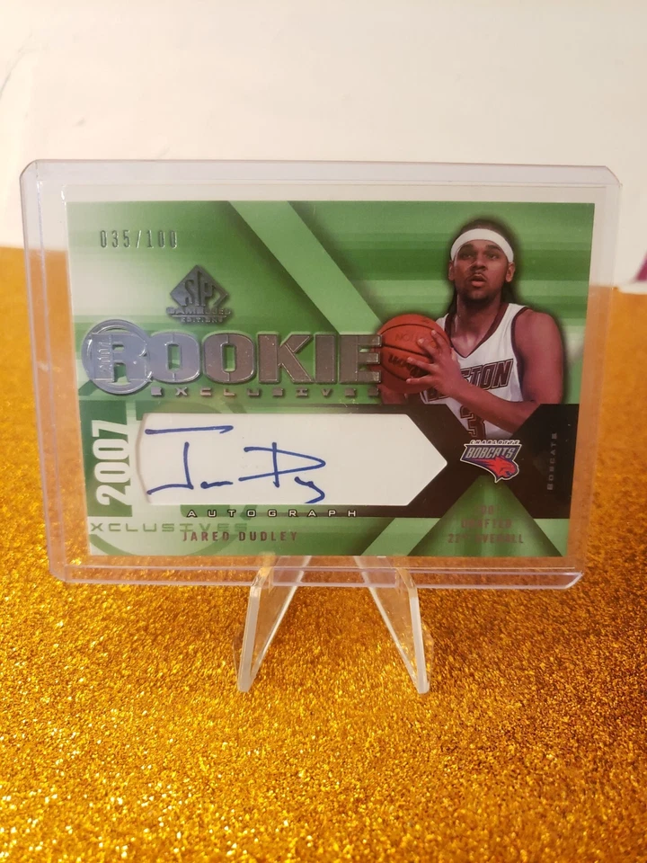 2007-08 SP Game Used Exclusives /100 Jared Dudley #RE-JD Rookie Auto RC - Image 1 of 2