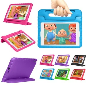For iPad 2th 3th 4th 5th 6th 7th 8th 9th Generation Kids EVA Handle Case Cover - Picture 1 of 40