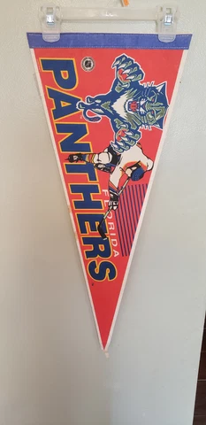FLORIDA PANTHERS NHL HOCKEY VINTAGE FELT PENNANT 5/7/22 Cover