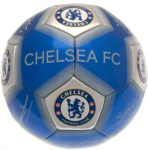 Chelsea FC Signature Football - Signed Team Ball - Size 5 - Gift Present Soccer - Picture 1 of 4