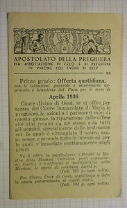 Apostolato della Preghiera Aprile 1936 (afe177) ° - Imagen 1 de 4
