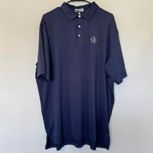 Camisa Polo Peter Millar Summer Comfort Para Hombre 2XL Azul Tour Championship TN Sneds - Imagen 1 de 5