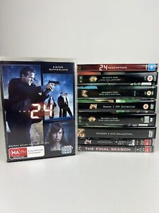 24 Complete Seasons 1-8 DVD plus Redemption, R4 Kiefer Sutherland