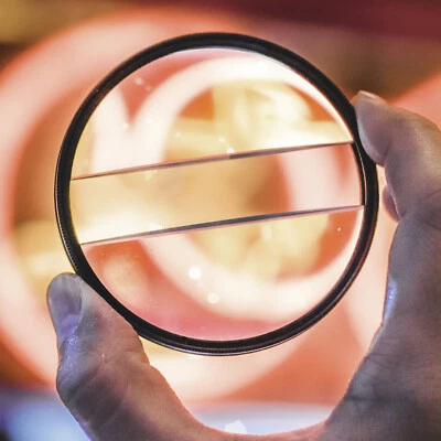 Camdiox Cinepro Middle Split center diopter prism filter for DSLR Sony camera - Image 1 of 4