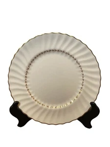 ADRIAN by ROYAL DOULTON - Speiseteller Bone China Goldrand - 5er Set - Bild 1 von 3