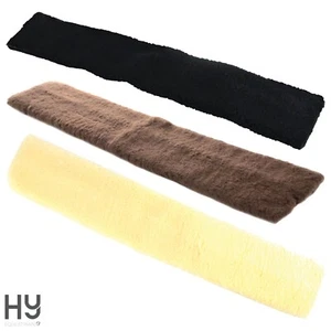 Girth Sleeve by Hy Equestrian Longer Length 150cm Soft Faux Fur Prevent Chafing - Picture 1 of 13