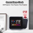 Time Projector Desktop Clocks LED Projector Clock Smart Alarm Clock Lcd Display