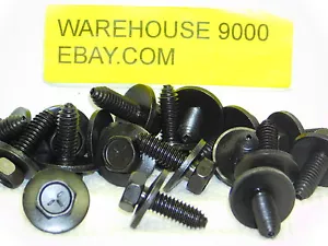 25 Hex Head Sheet Metal Screws Auveco 11320 For GM and Ford Autos Sheet Metal - Bild 1 von 4