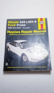 Haynes Publications 61042 Repair Manual MAZDA 626 MX6 FORD PROBE 1993 - 2001 - Bild 1 von 3