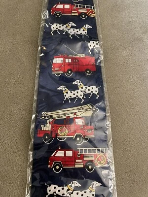 Corbata Steve Harris--Dalmations y camiones de bomberos 100 % poliéster hecha en Corea Foto 1 de 4