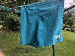 Vintage Legacy Mens Swim Trunks Board Shorts Nylon Mesh Lined Sz XL 36" Waist - Picture 1 of 4