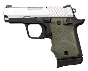 Hogue Rubber Grip W/Finger Grooves For Springfield 911-9mm-ODG-49081 - Picture 1 of 1
