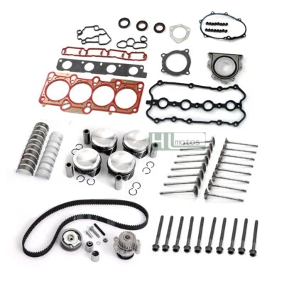 Engine Rebuild Overhaul Kit Pistons Seals for Audi A4 VW 2.0 TFSI BWA BPY EA113 - Image 1 of 4