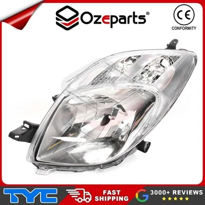 LH LHS Left Hand Head Light Lamp For Toyota Yaris HATCH NCP90 Series 1 05~08 - image 1 of 4
