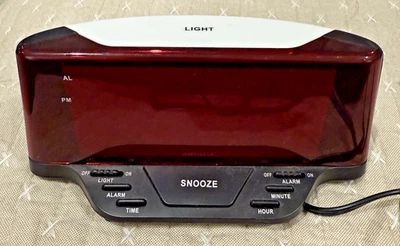 Relógio Vintage Advance Intertex ETL Modelo 4081, Alarme e Luz Funciona Ótimo - Imagem 1 de 4