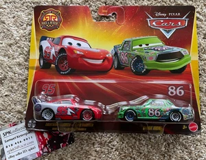 Disney Pixar Cars Race & Rally McQueen Chi 2026 NEW CHINA Variants Diecast 2PACK - Picture 1 of 2